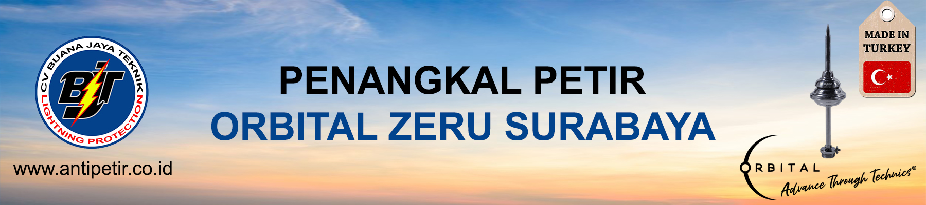 PENANGKAL PETIR SURABAYA - Penangkal Petir ORBITAL ZERU SURABAYA